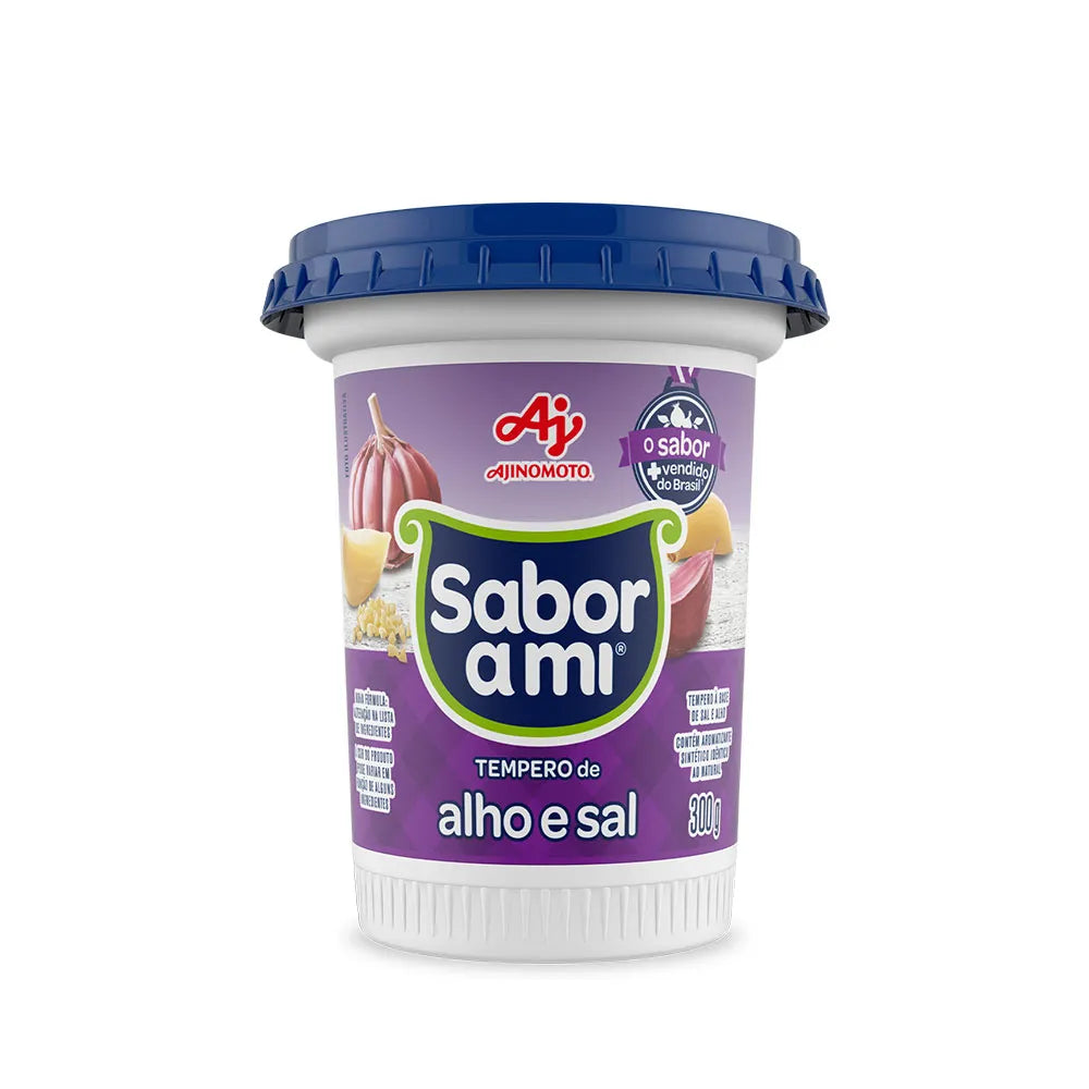 Tempero Sabor A Mi Alho e Sal - 300g