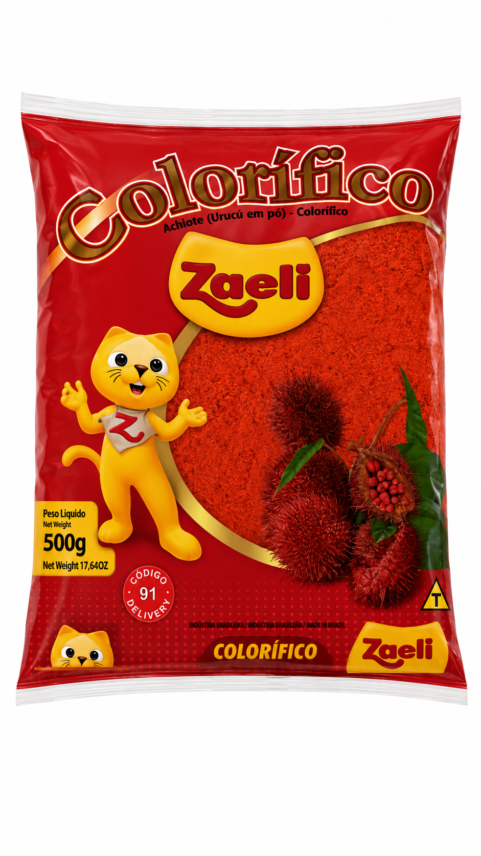 Tempero Colorífico Zaeli - 500g