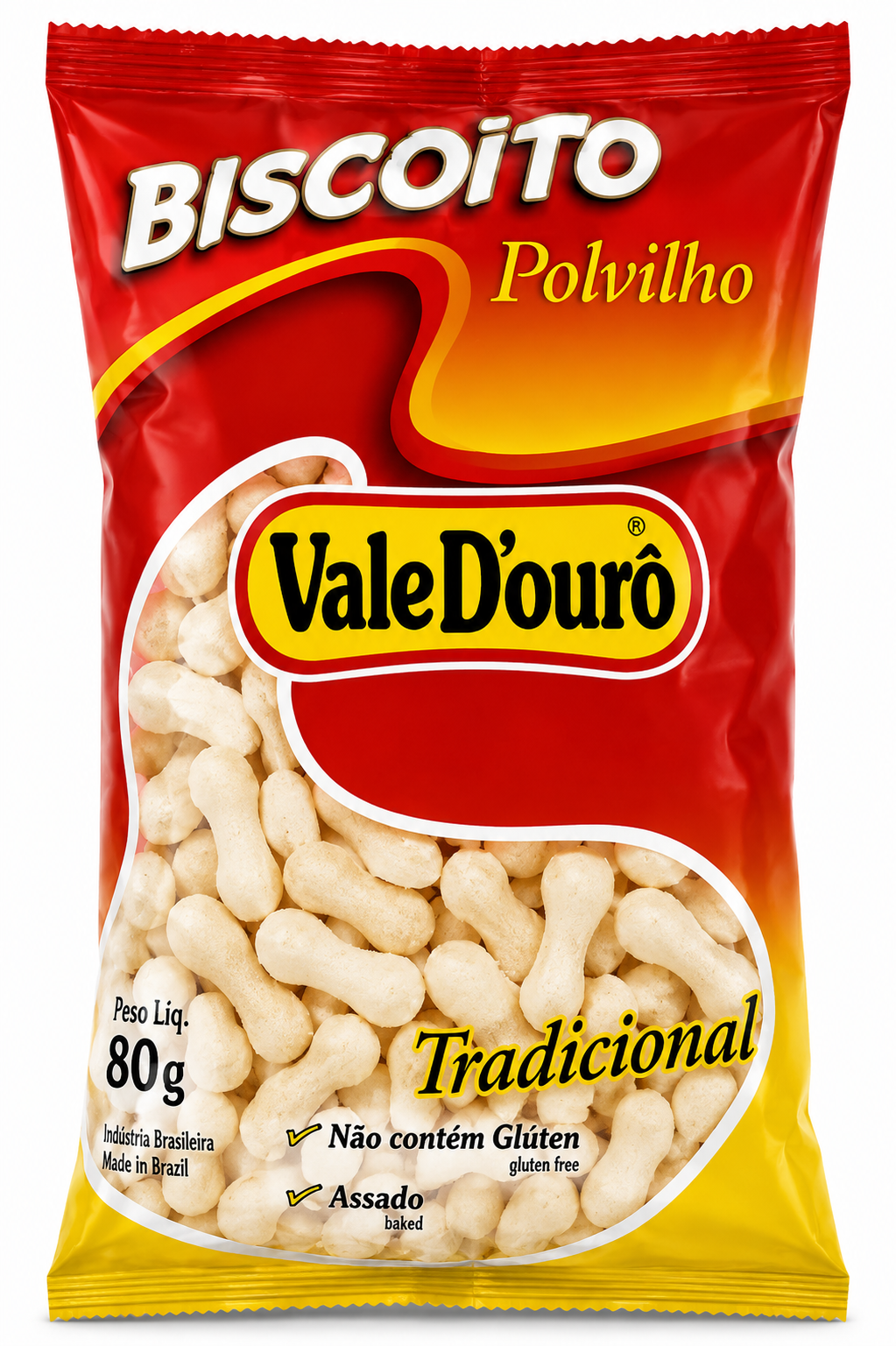 Biscoito de Polvilho Tradicional Vale D'Ouro - 100g