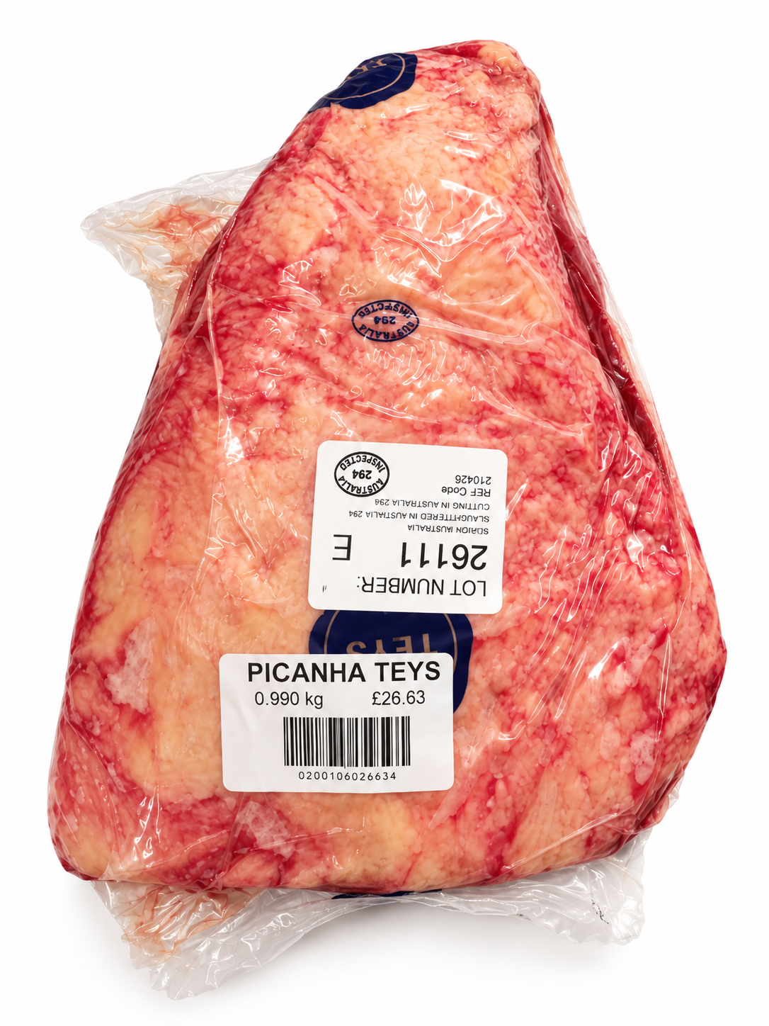 Picanha Bovina Australiana Teys - 0.990kg