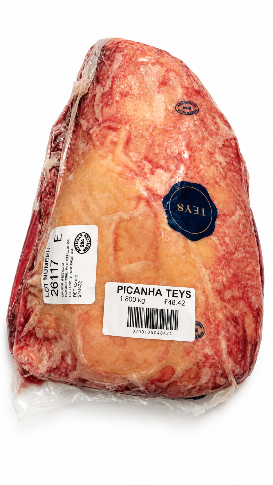 Picanha Bovina Australiana Teys - 1,800kg