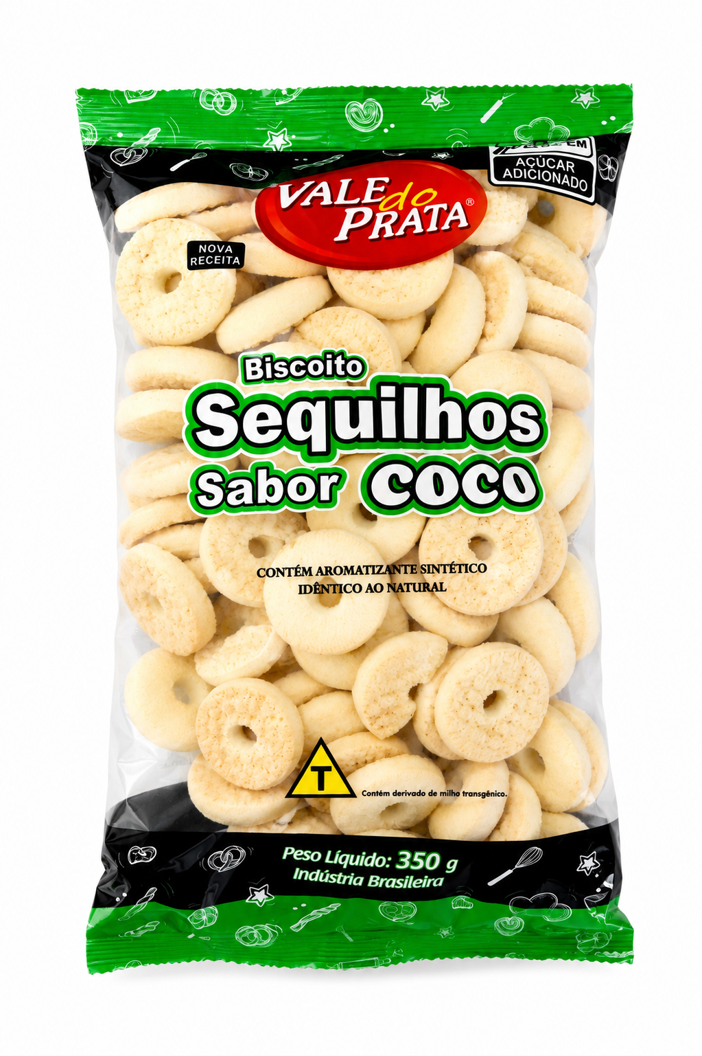 Sequilhos de Coco Vale do Prata - 350g
