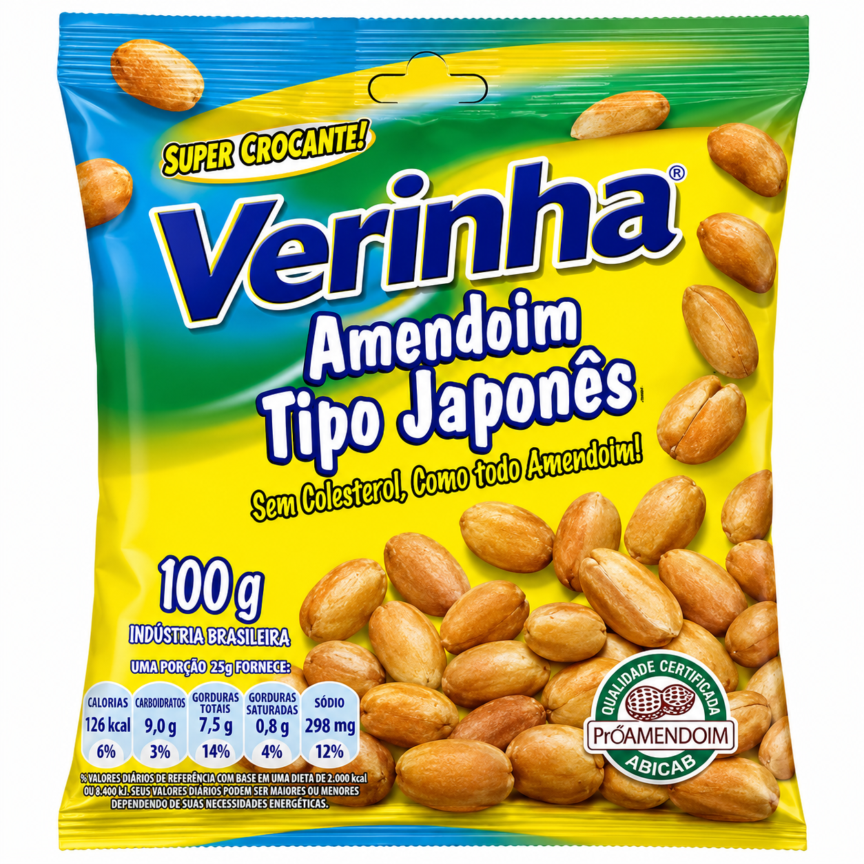 Amendoim Japonês Verinha - 100g