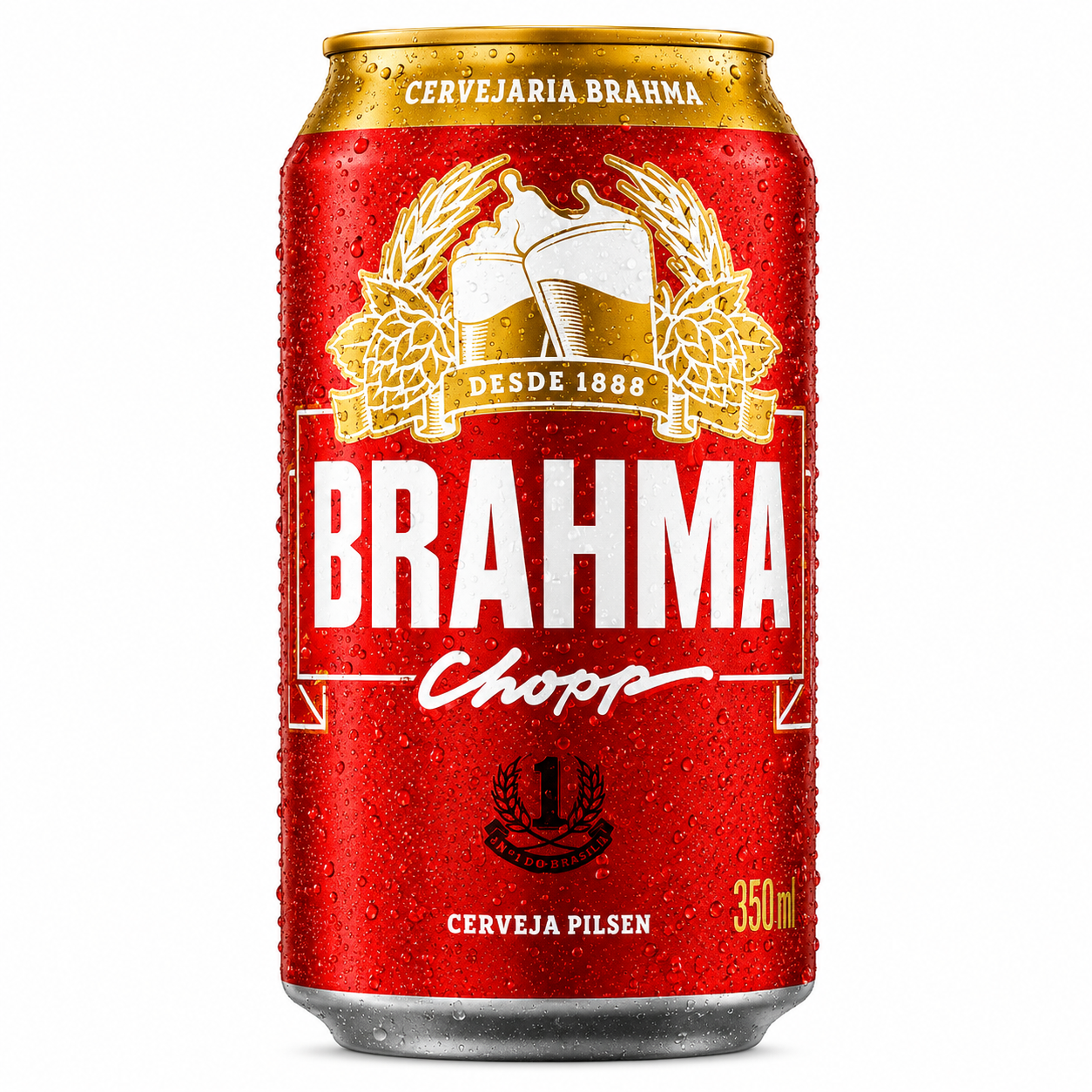 Cerveja Brahma - Lata 350ml