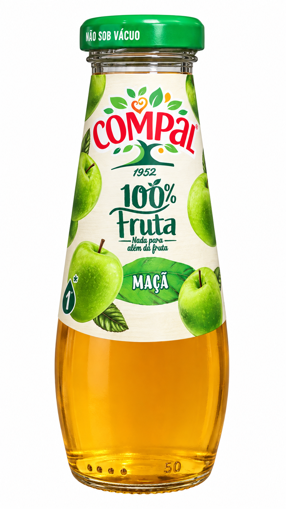 Néctar de Maçã Compal - 200ml | Compal Apple Nectar 200ml