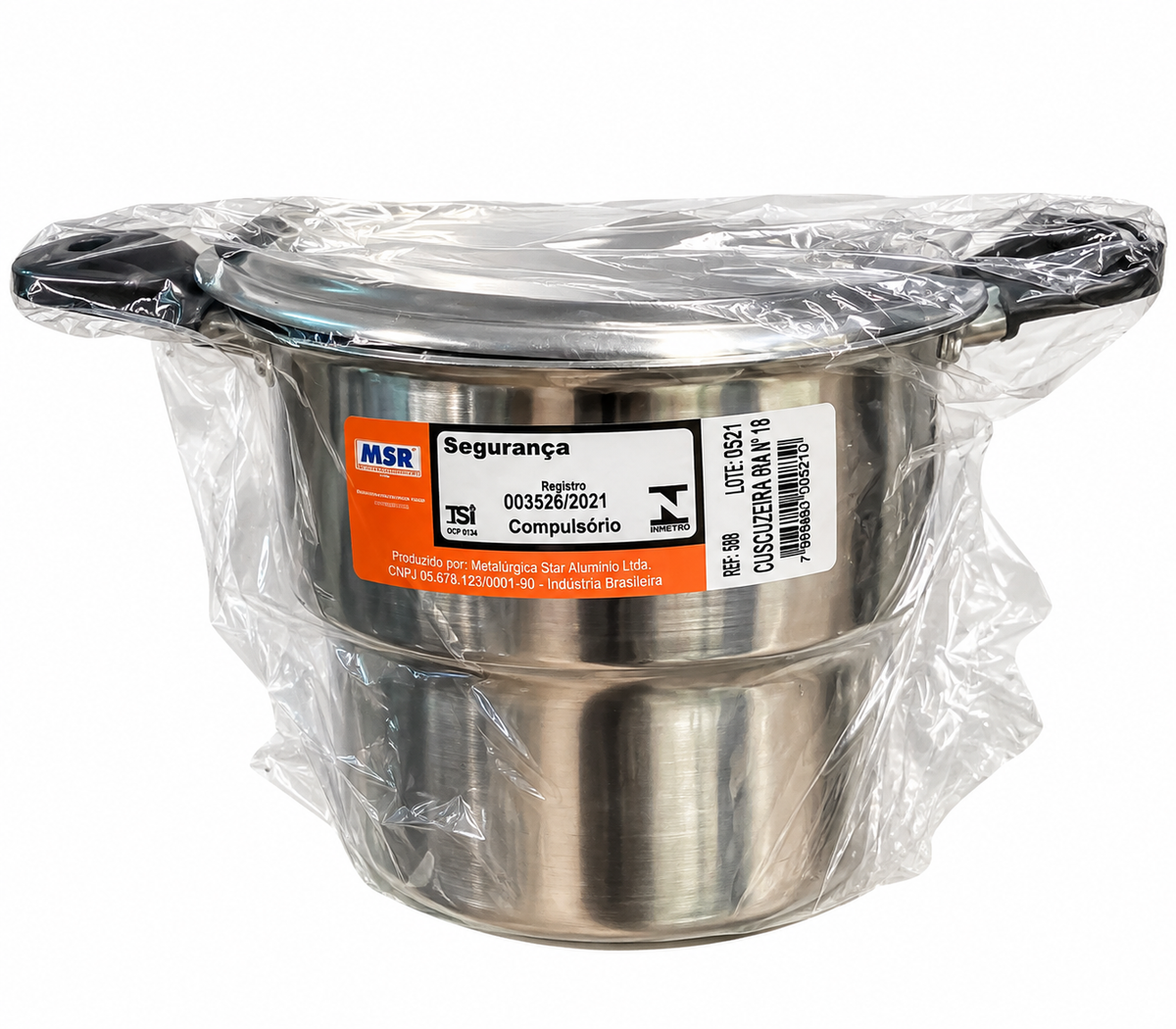 Cuscuzeira grande Arnix - 250ml | Couscous Steamer 250ml