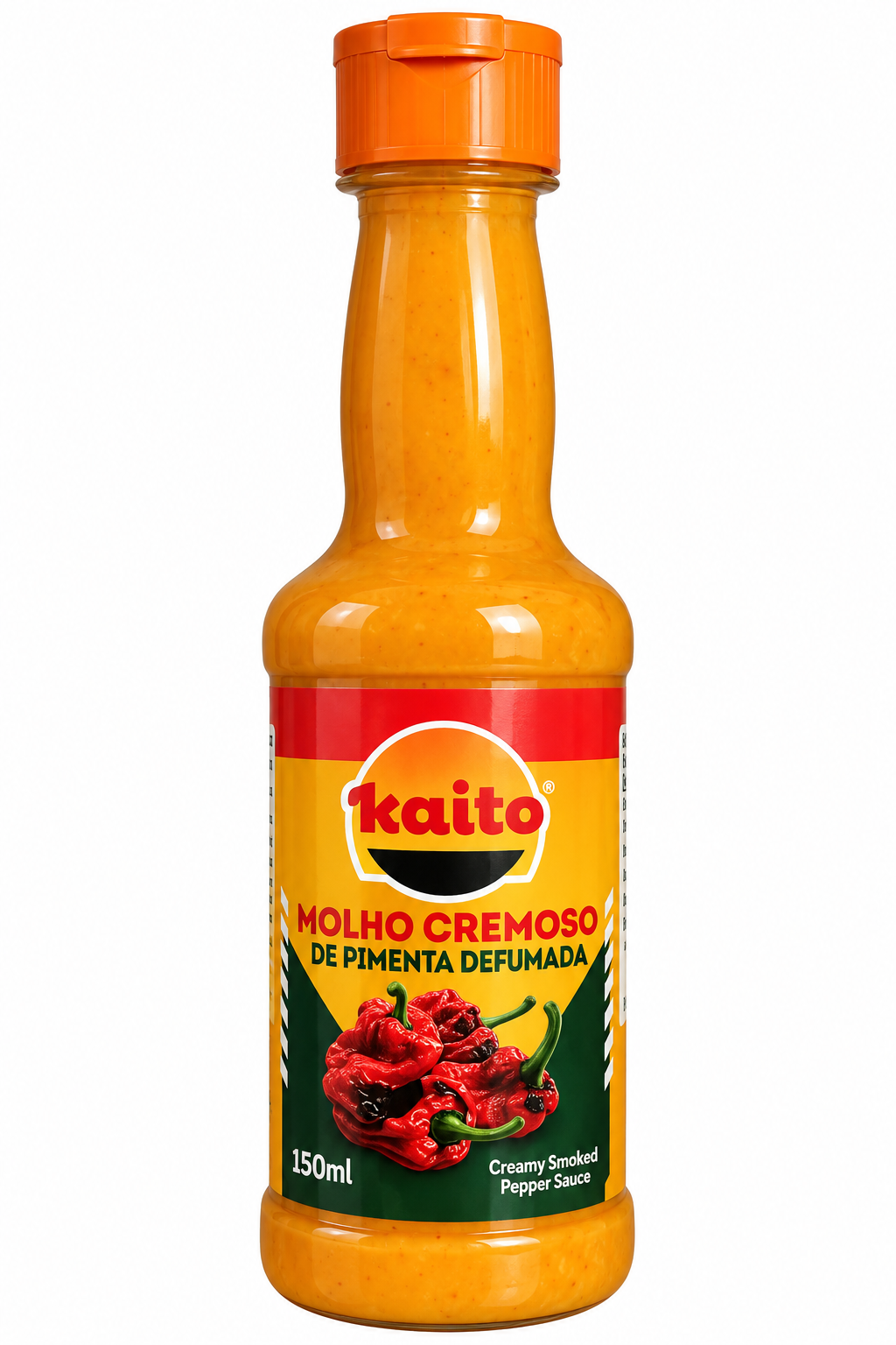 Molho Cremoso de Pimenta Defumada Kaito - 150ml | Creamy Smoked Pepper Sauce 150ml