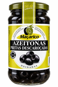Azeitona Preta sem Caroço Maçarico - 350g | Pitted Black Olives 350g