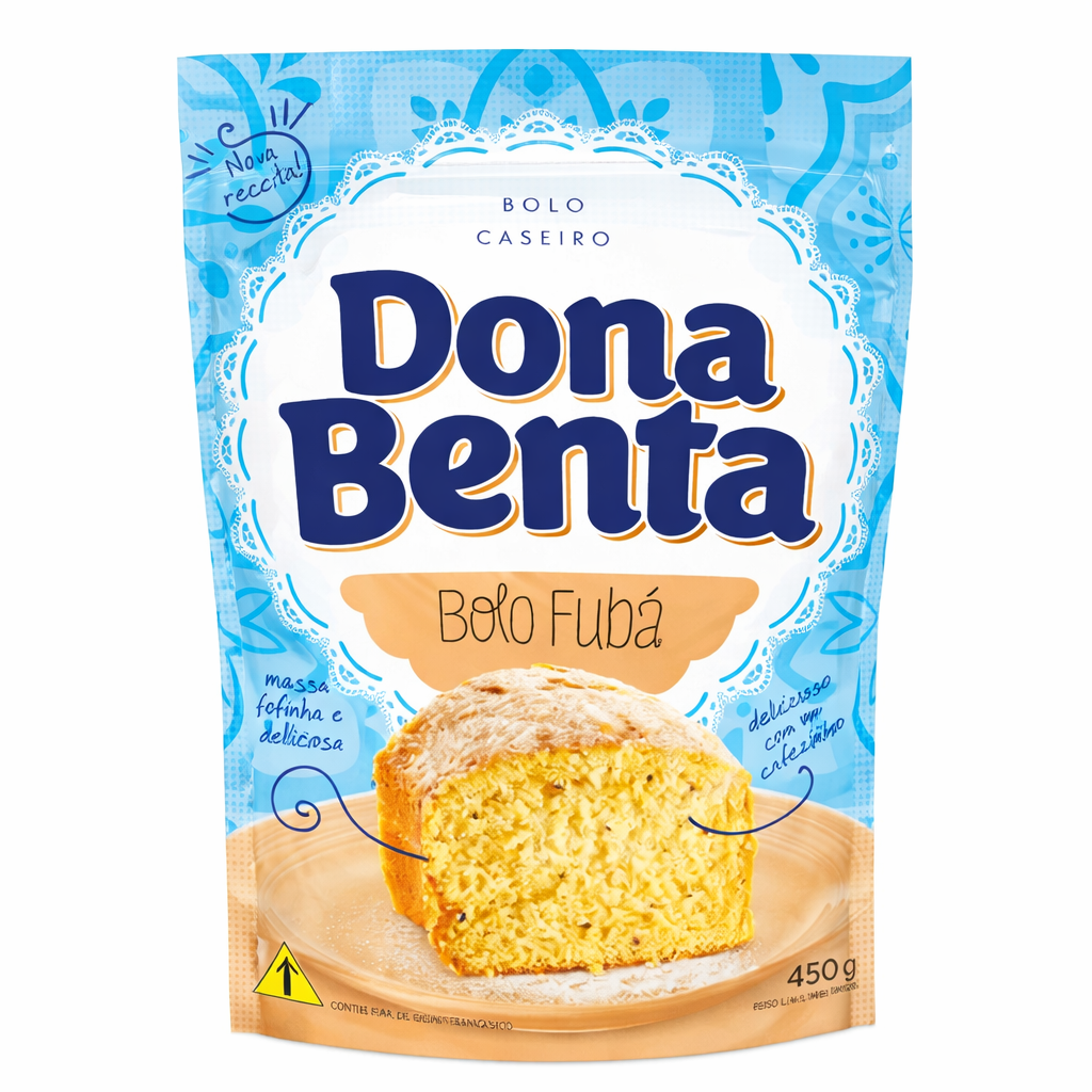 MISTURA P/ BOLO FUBA DONA BENTA 450G