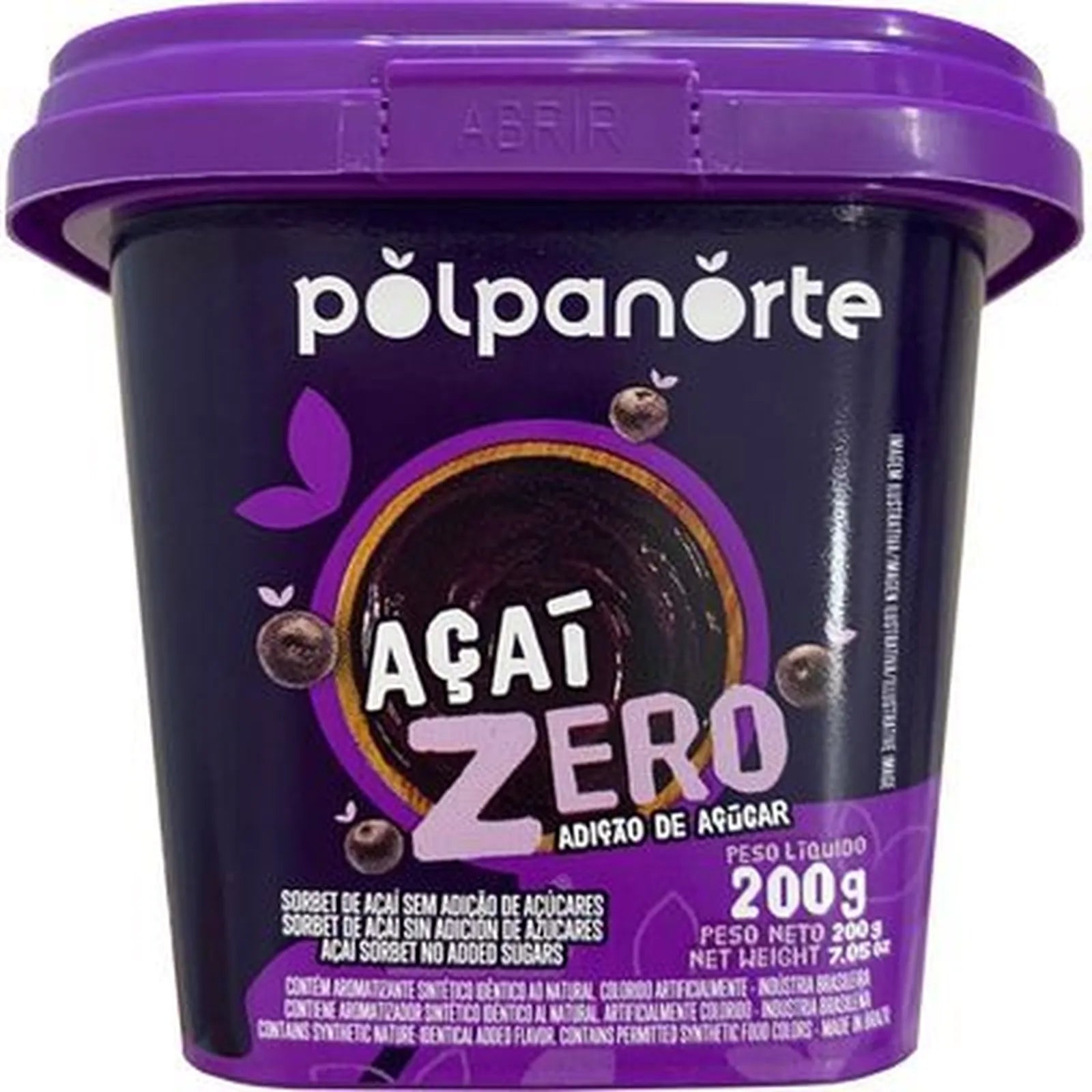 Polpa de Açaí Norte - 200ml