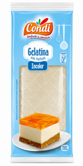 Gelatina Incolor em Folhas Condi - 8g