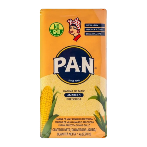 Farinha de Milho Amarela Pré-Cozida P.A.N. – 1kg