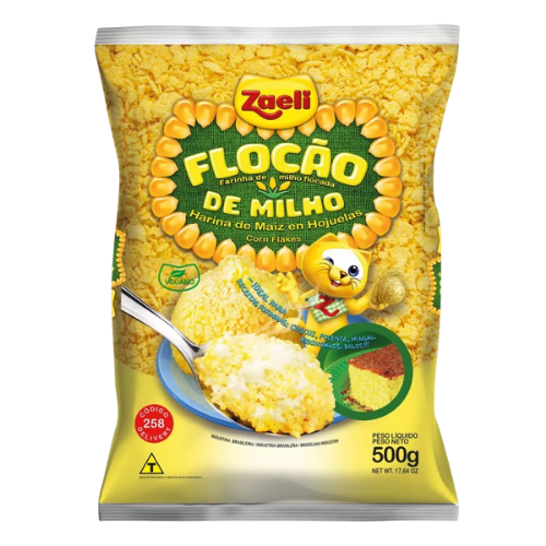 Flocão de Milho Zaeli – 500g