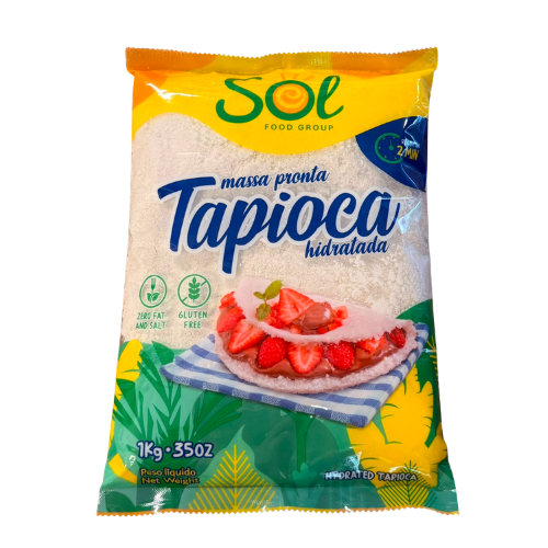 Massa Pronta para Tapioca Sol 1kg