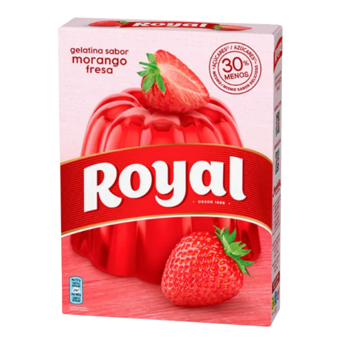Gelatina Sabor Morango Royal – 114g