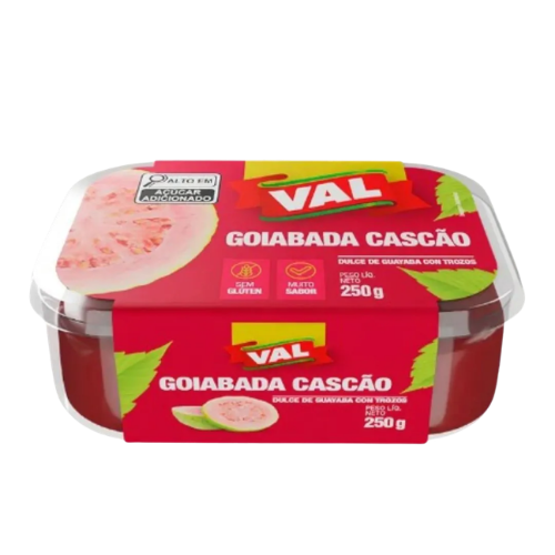 GOIABADA VAL CASCAO 250G