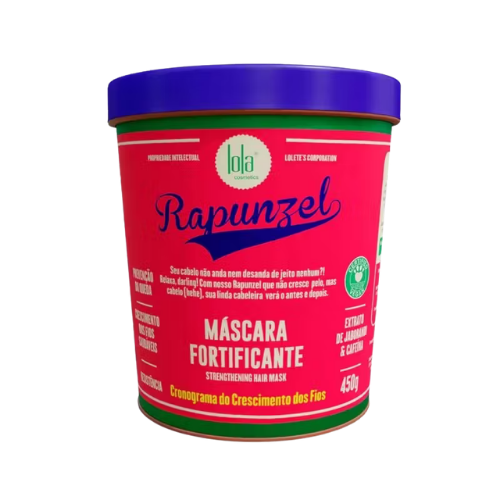 Máscara Capilar Fortificante Rapunzel Lola Cosmetics – 450g