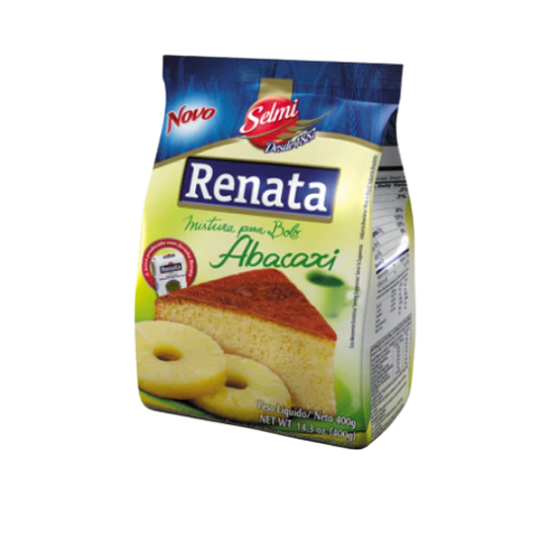 Mistura para Bolo Sabor Abacaxi Renata – 400g