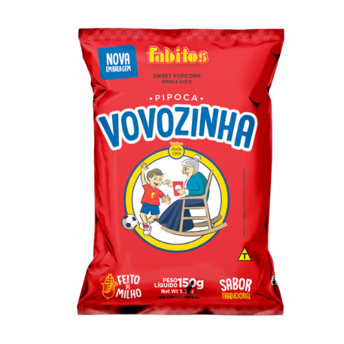 Pipoca Doce Vovozinha Fabitos – 150g