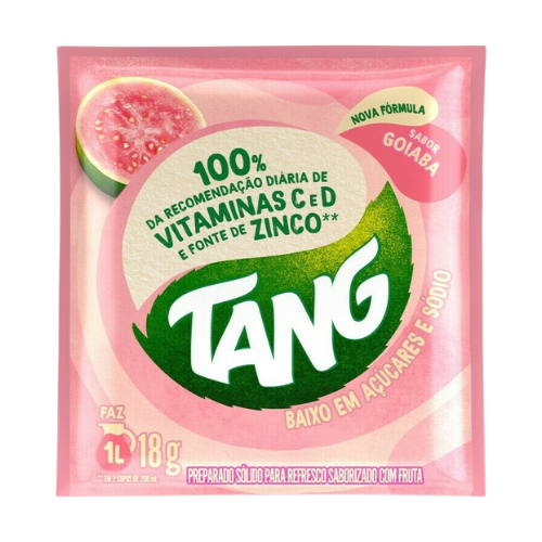 Refresco em Pó Tang Sabor Goiaba (com Vitaminas) – 18g