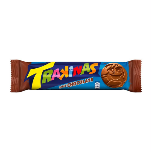 Biscoito Recheado Sabor Chocolate Trakinas Mondelez – 126g