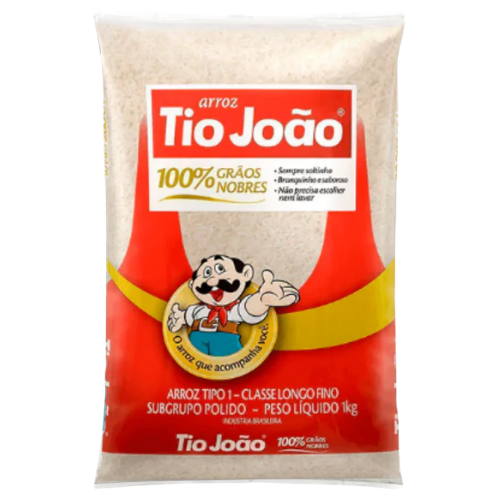 Arroz Branco Tipo 1 Tio João – 1kg