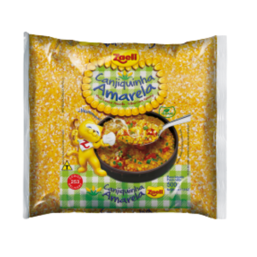 Canjiquinha Amarela Zaeli (Quirera de Milho) – 500g