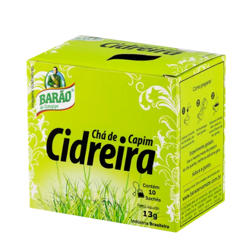 Chá de Capim-Cidreira Barão de Cotegipe – 10 Saquinhos