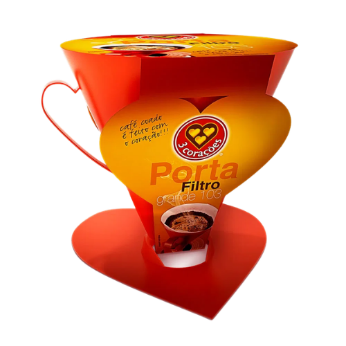 Coador de Café Plástico 103 Três Corações – 1 Unidade